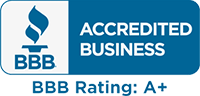 BBB Accredited Business — A+ Rating